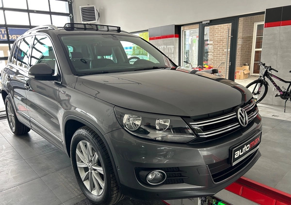 Volkswagen Tiguan cena 49900 przebieg: 208400, rok produkcji 2015 z Karpacz małe 781